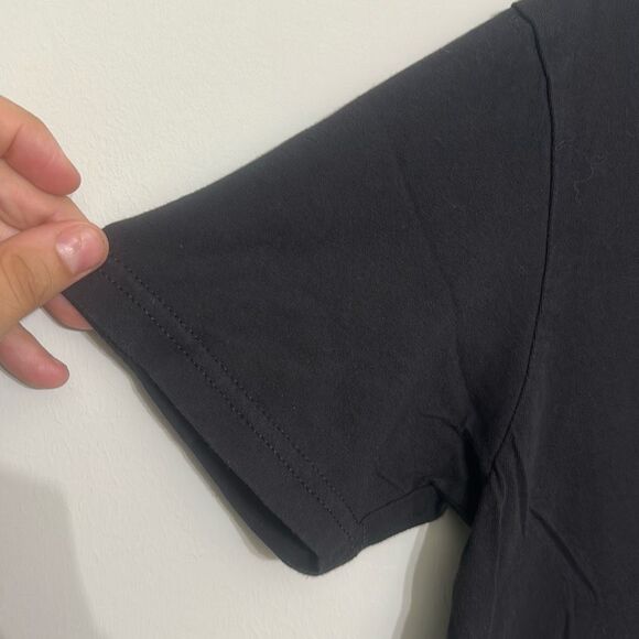 Womens Disney Black Beauty And The Beast JR Crew Neck Short Sleeve T-Shirt Small - Picture 3 of 5